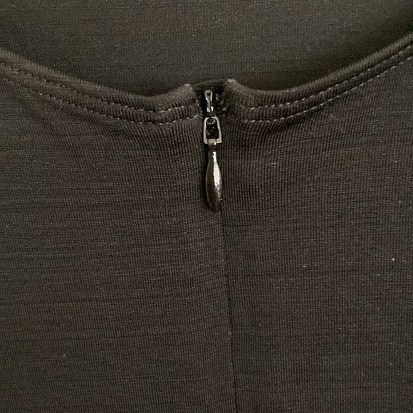 Athleta Pacifica Black Wrap Front Athletic Top Sz M - Picture 4 of 9